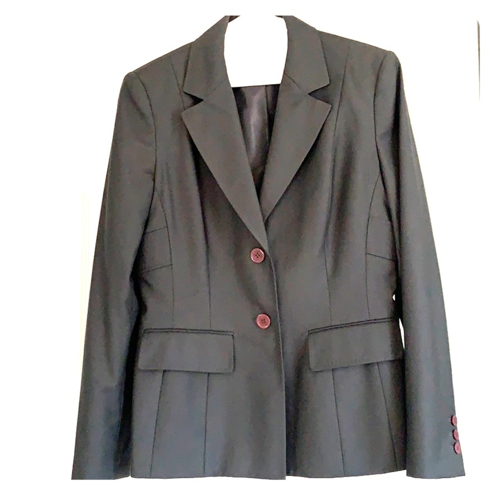 Dark Gray Anne Klein Jacket 6